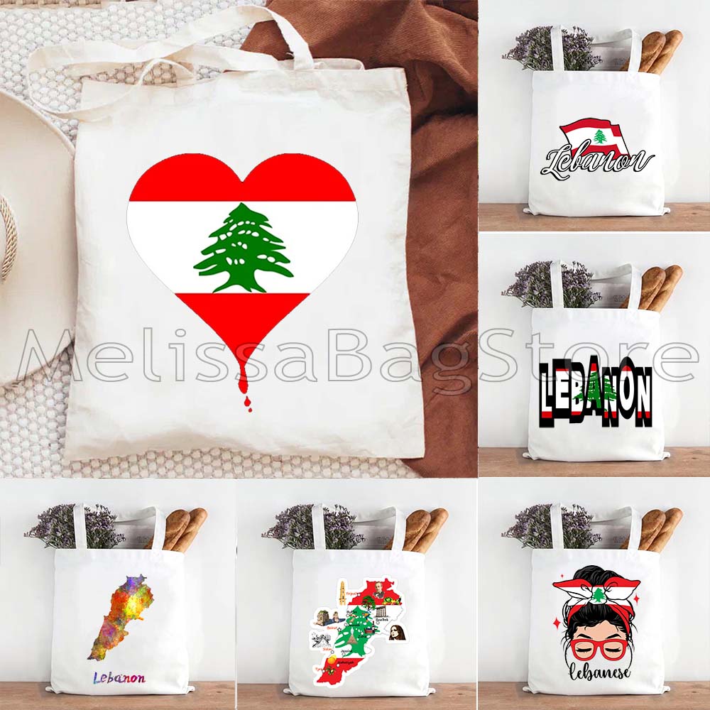 Women Bags Lebanon - Love Beirut Bandiera libanese del Libano