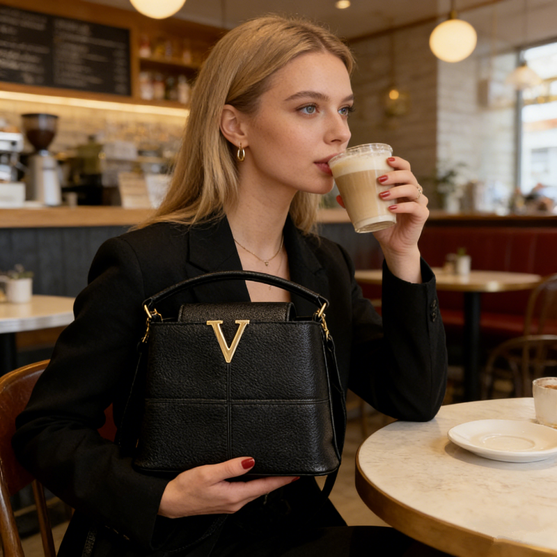 Women Bags Louis Vuitton - Borse Mini Tote Chic con Logo