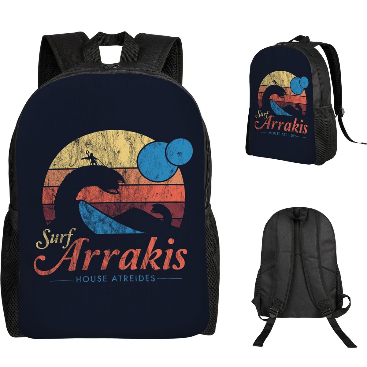 Women Bags Dune - Zaino da scuola/scuolabusca stile sci-fi Arrakis