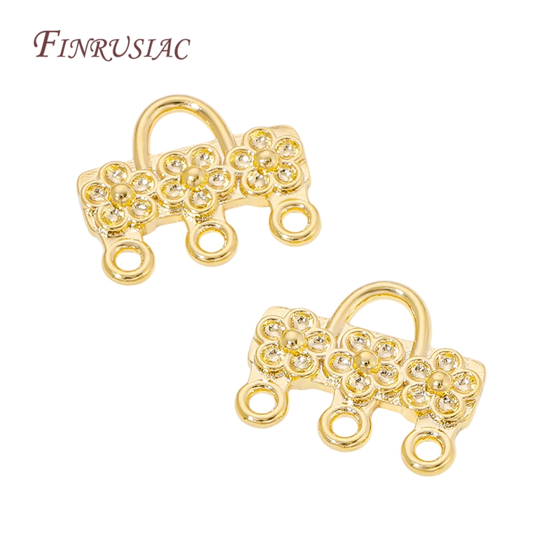 Women Bags Gold - Connettore per Orecchini a Forma di