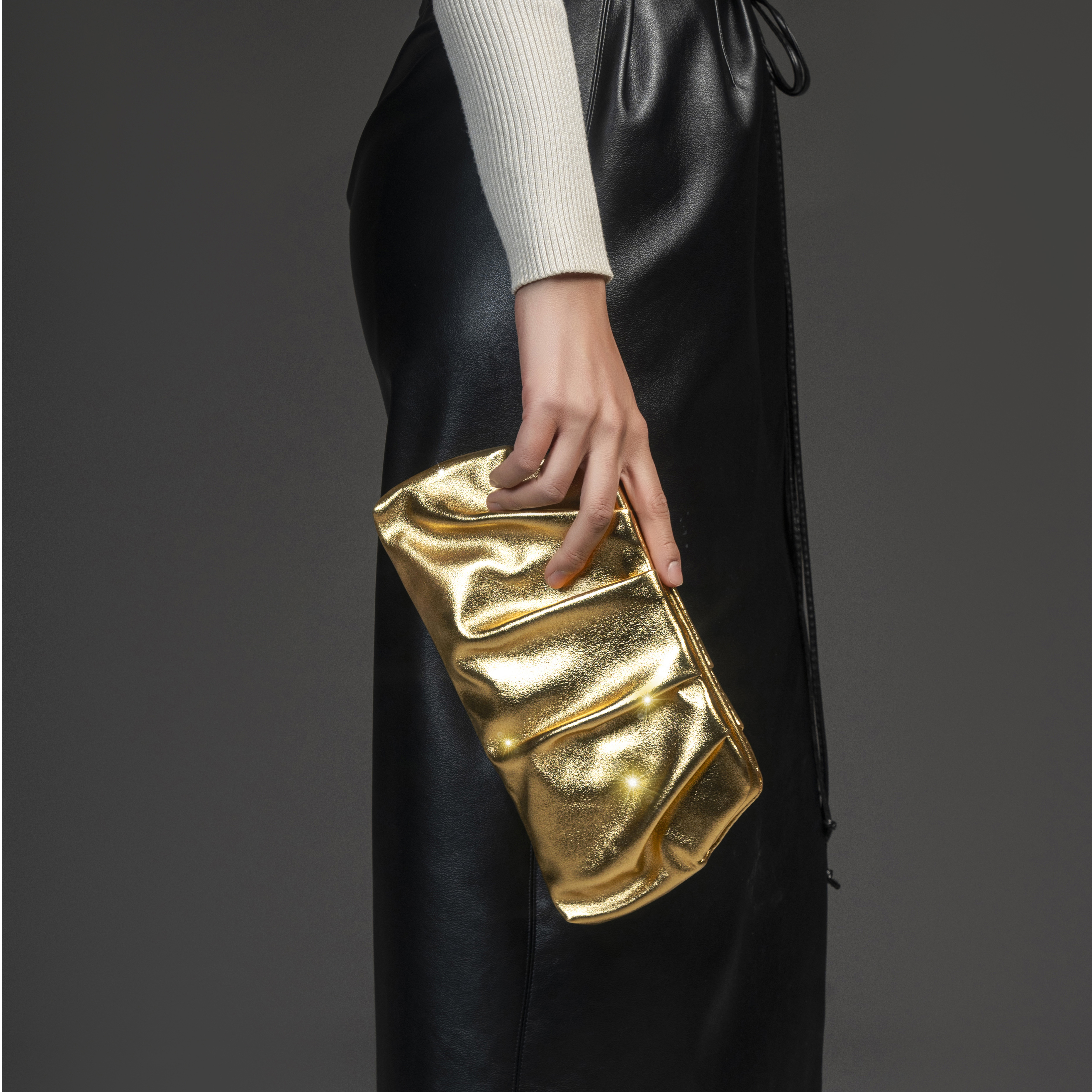 Women Bags Golden - Borse e borsette di design, borsa