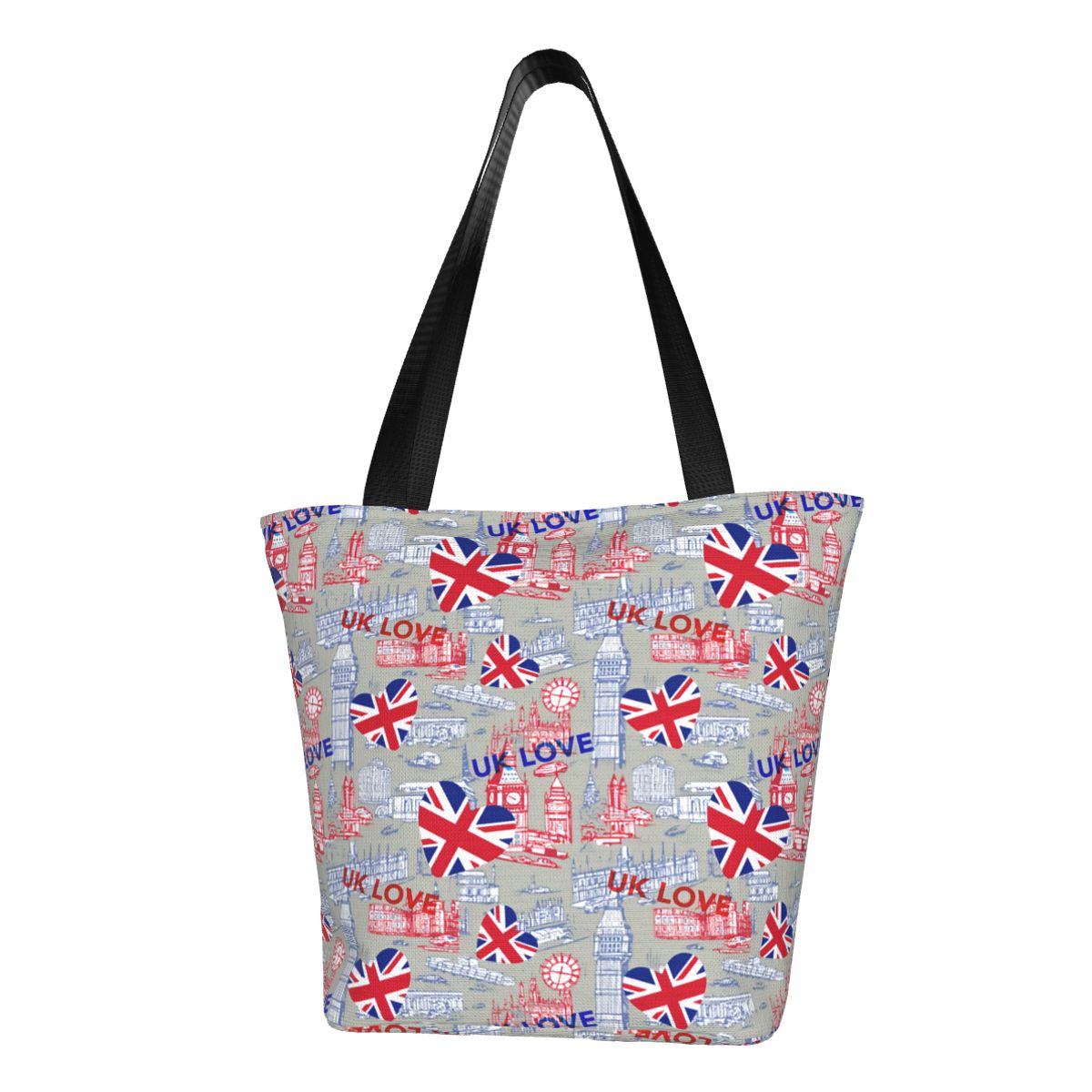 Women Bags In Uk - Borse tote personalizzate con bandiera del