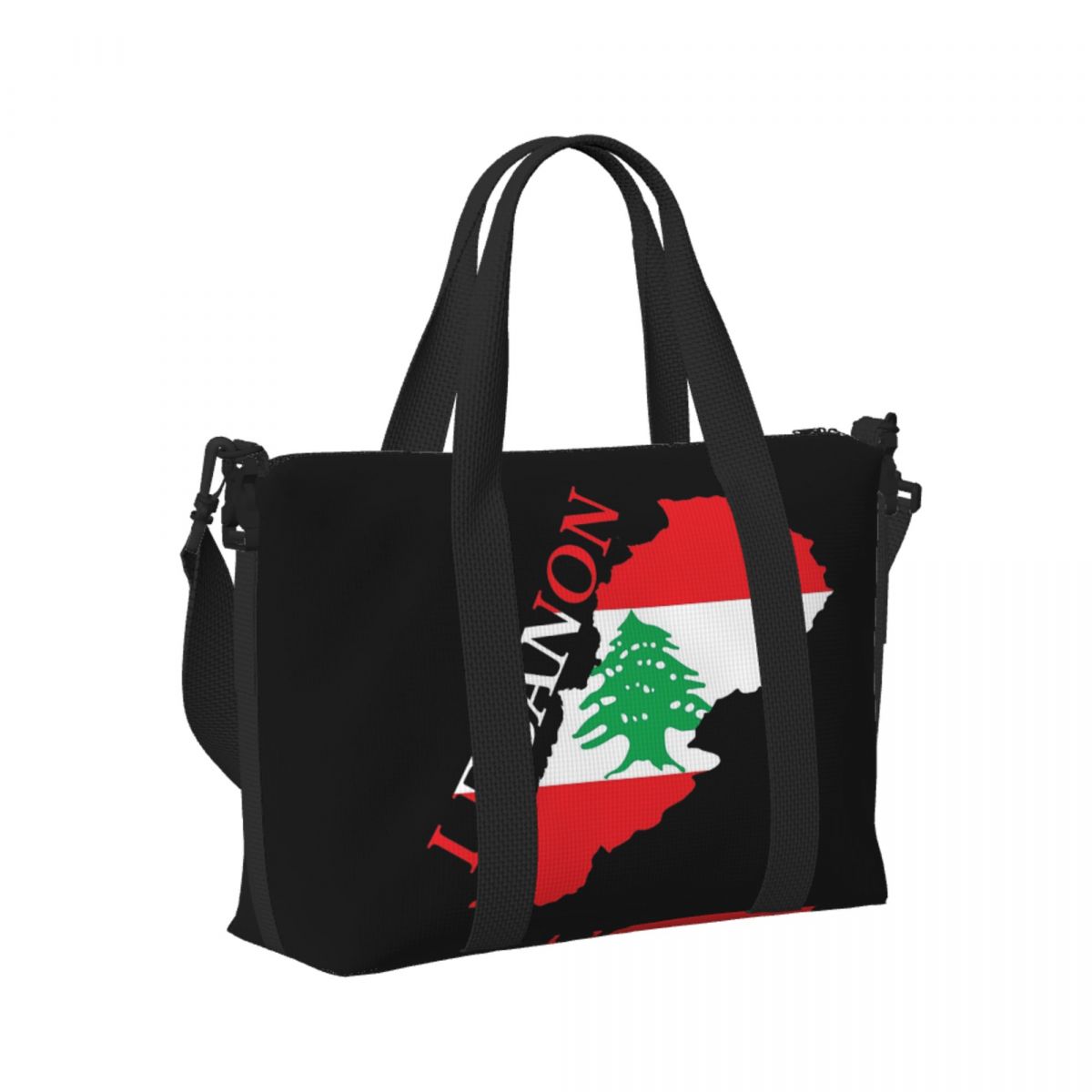 Women Bags Lebanon - Borsa da viaggio personalizzata con mappa