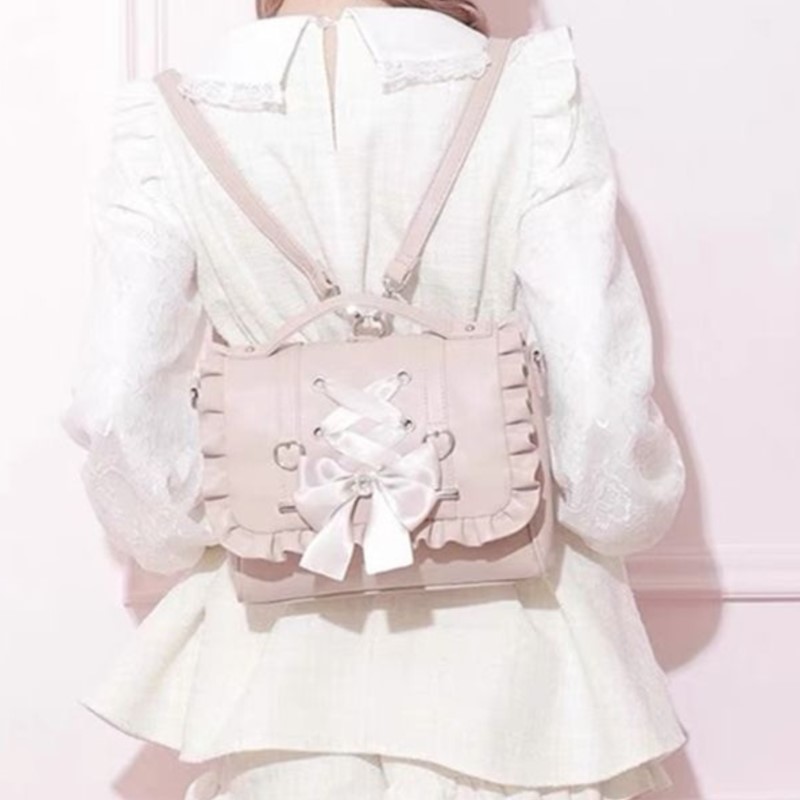 Women Bags Trend 2025 - Dolce fiocco rosa Mochila donna Fairyocre