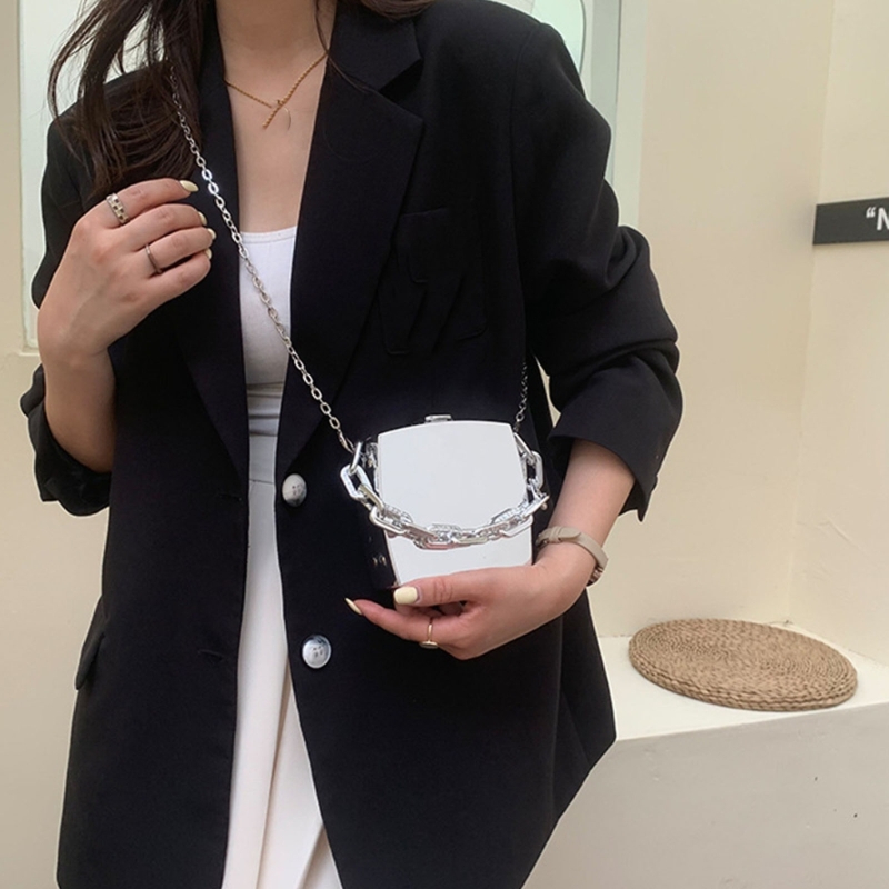 Women Bags Gold - Mini Luxury Gold Party pochette da