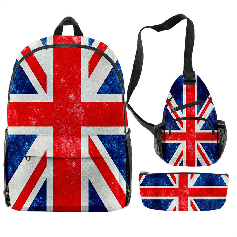 Women Bags In Uk - Zaini con bandiera britannica dell'Inghilterra del
