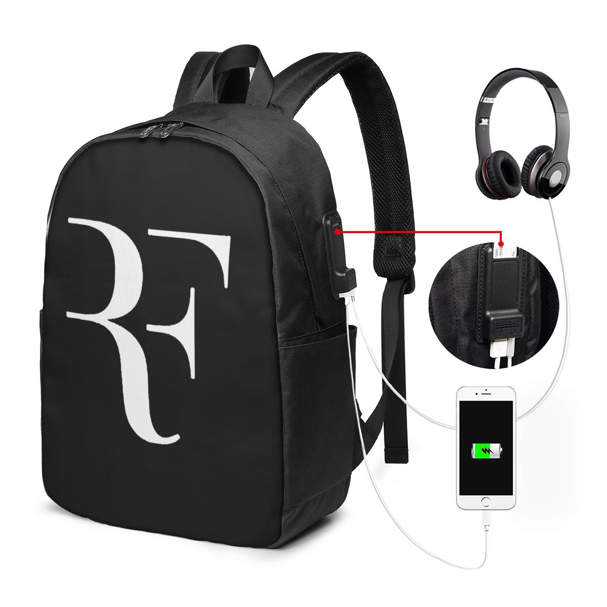 Women'S Bags Travel - Zaino Roger Federer, borsa da viaggio