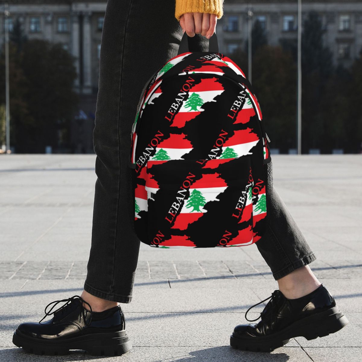 Zaino con mappa della bandiera - Women Bags Lebanon recensione e prezzo