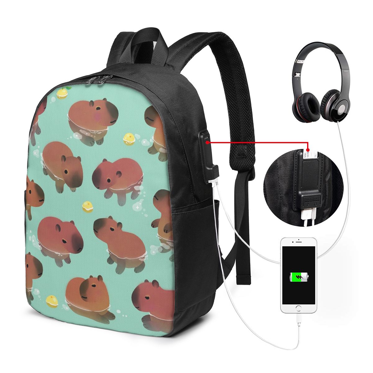 Zaino con motivo animalier Cap - Women'S Bags Travel recensione e prezzo