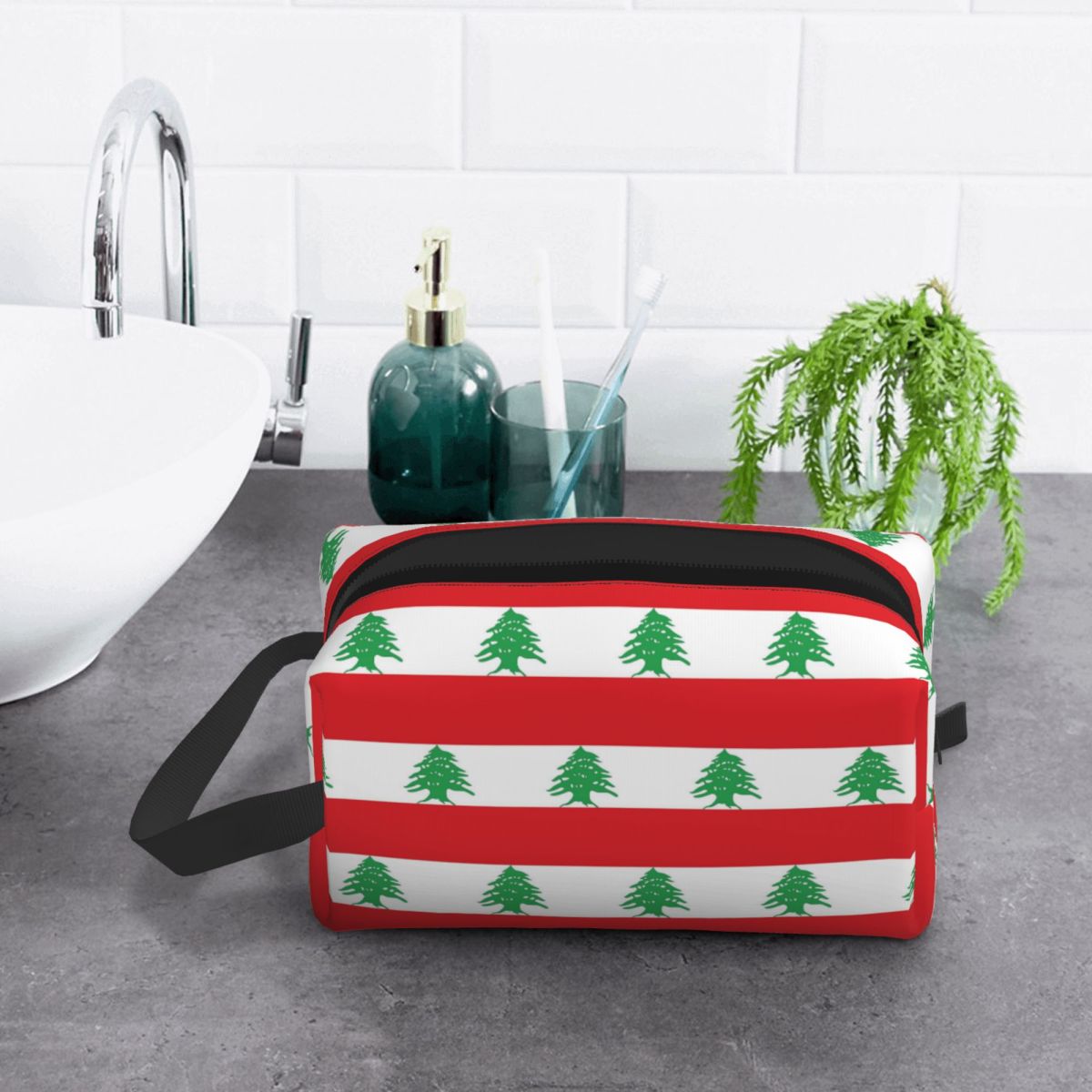 Borsa per il trucco con bandie - Women Bags Lebanon recensione e prezzo
