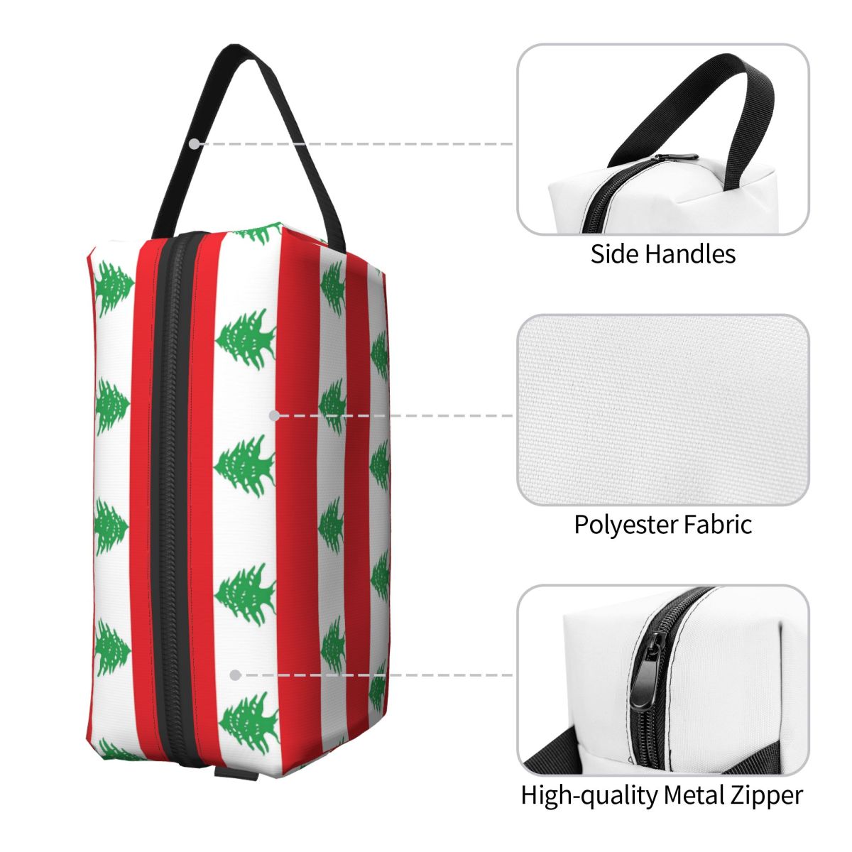 Borsa per il trucco con bandie - Women Bags Lebanon recensione e prezzo