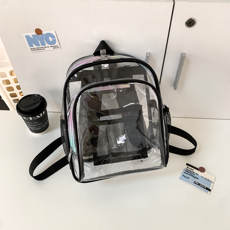 Zaino Trasparente in PVC con C - Women Bags In Sale recensione e prezzo