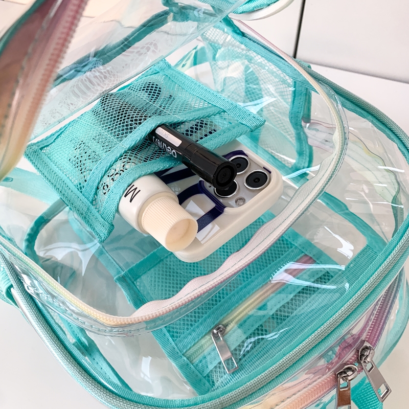 Zaino Trasparente in PVC con C - Women Bags In Sale recensione e prezzo