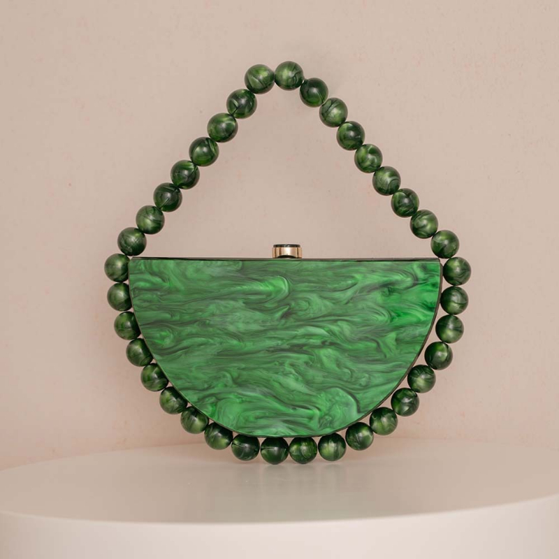 Nuova borsa acrilica con stamp - Tortoiseshell Bag Acrylic recensione e prezzo