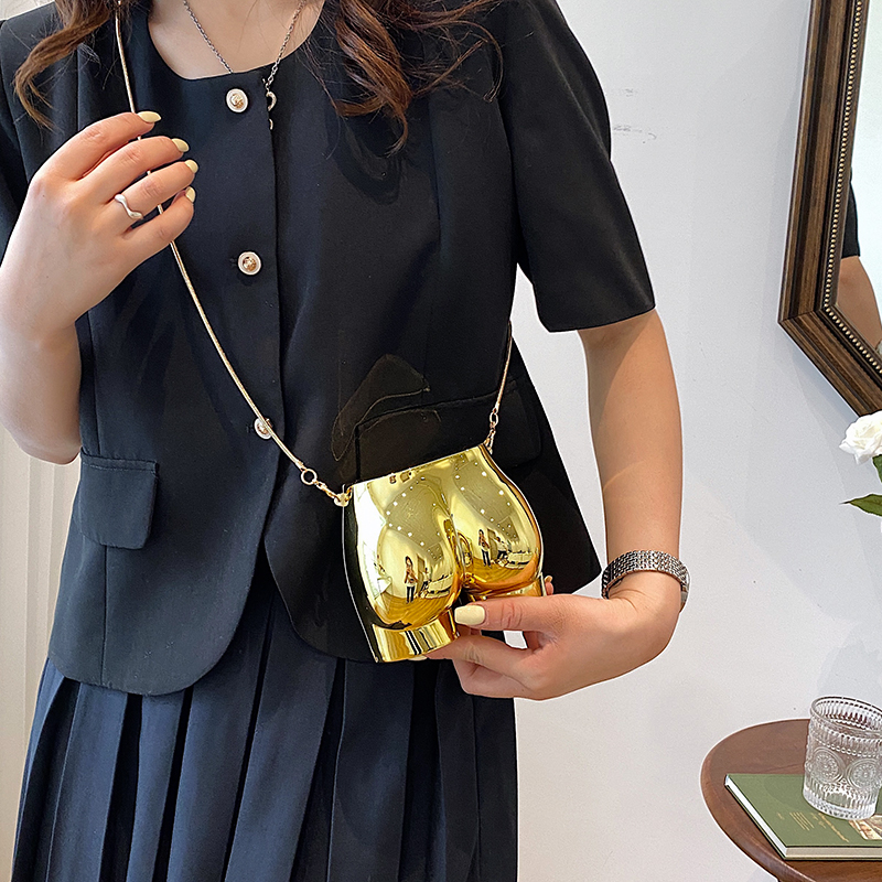 Umod Niche Design sera pochett - Women Bags Golden recensione e prezzo