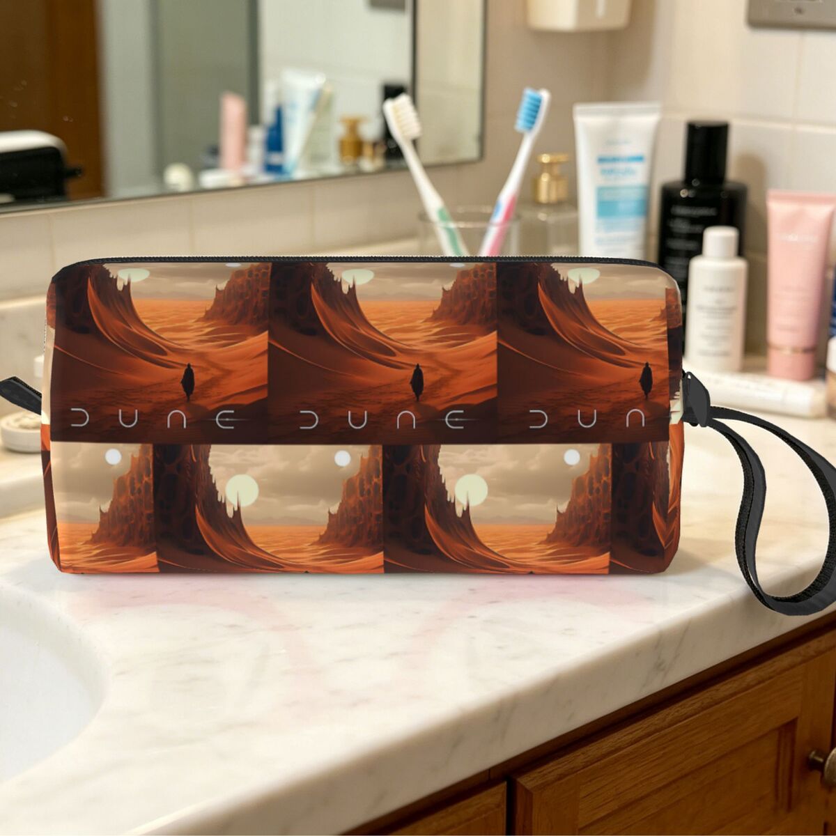 Dune 2020 Fan Art Makeup Bag O - Women Bags Dune recensione e prezzo