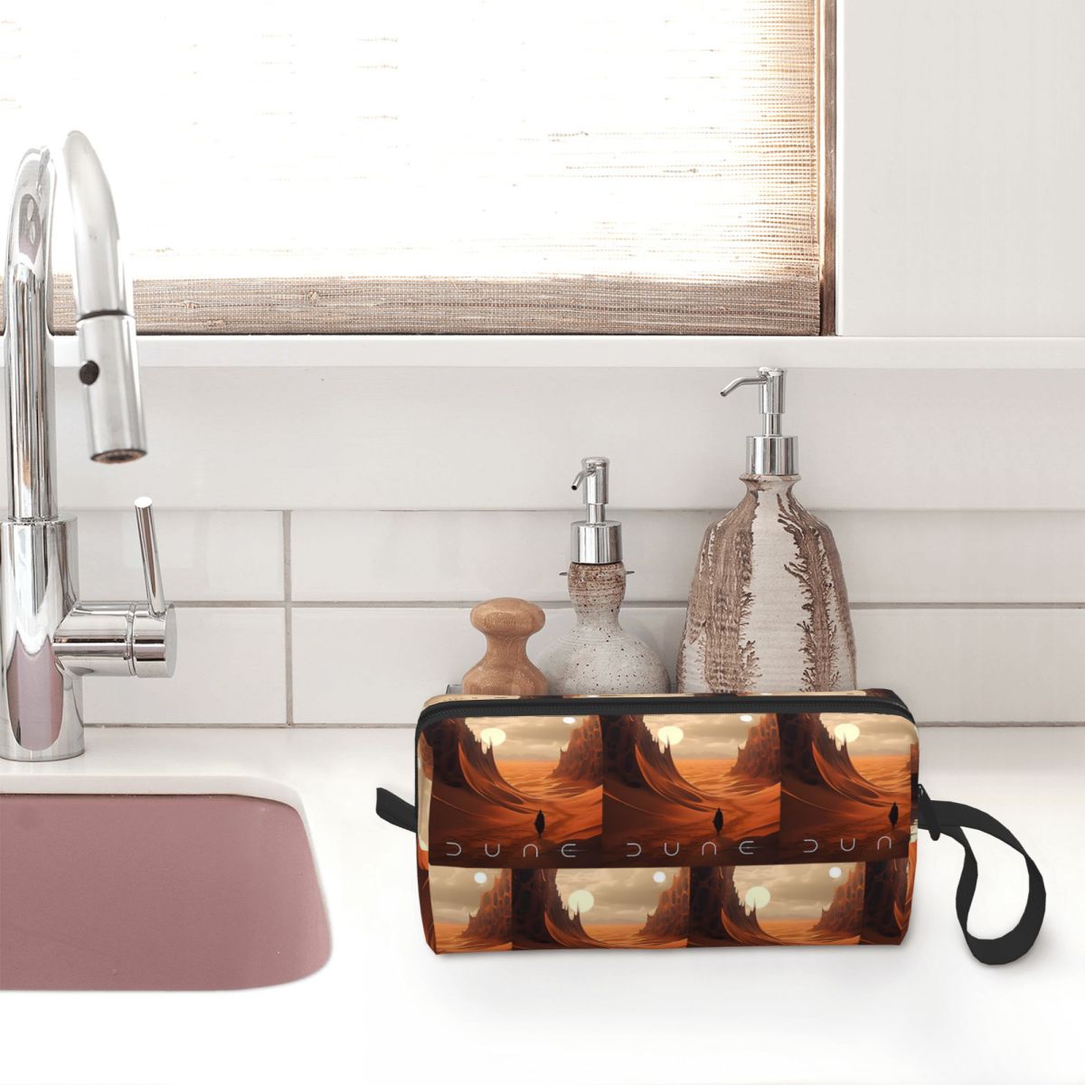 Dune 2020 Fan Art Makeup Bag O - Women Bags Dune recensione e prezzo
