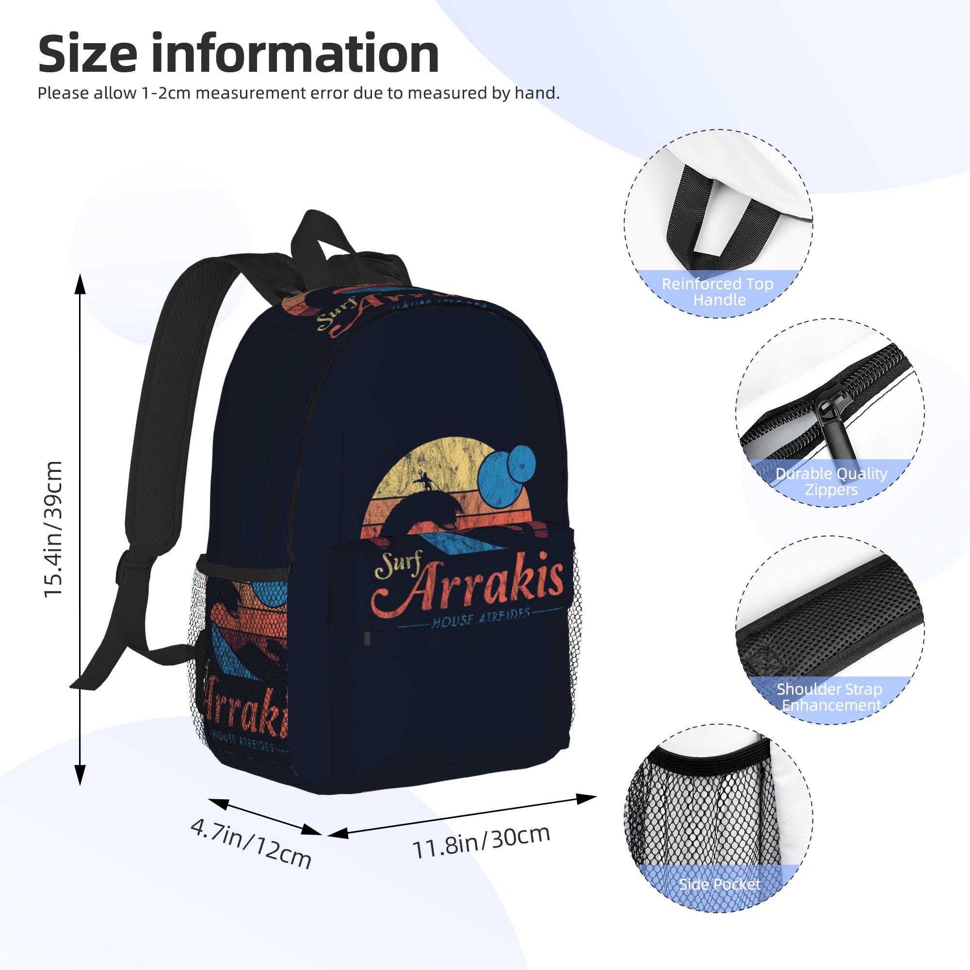 Zaino Arrakis Distressed Surf  - Women Bags Dune recensione e prezzo
