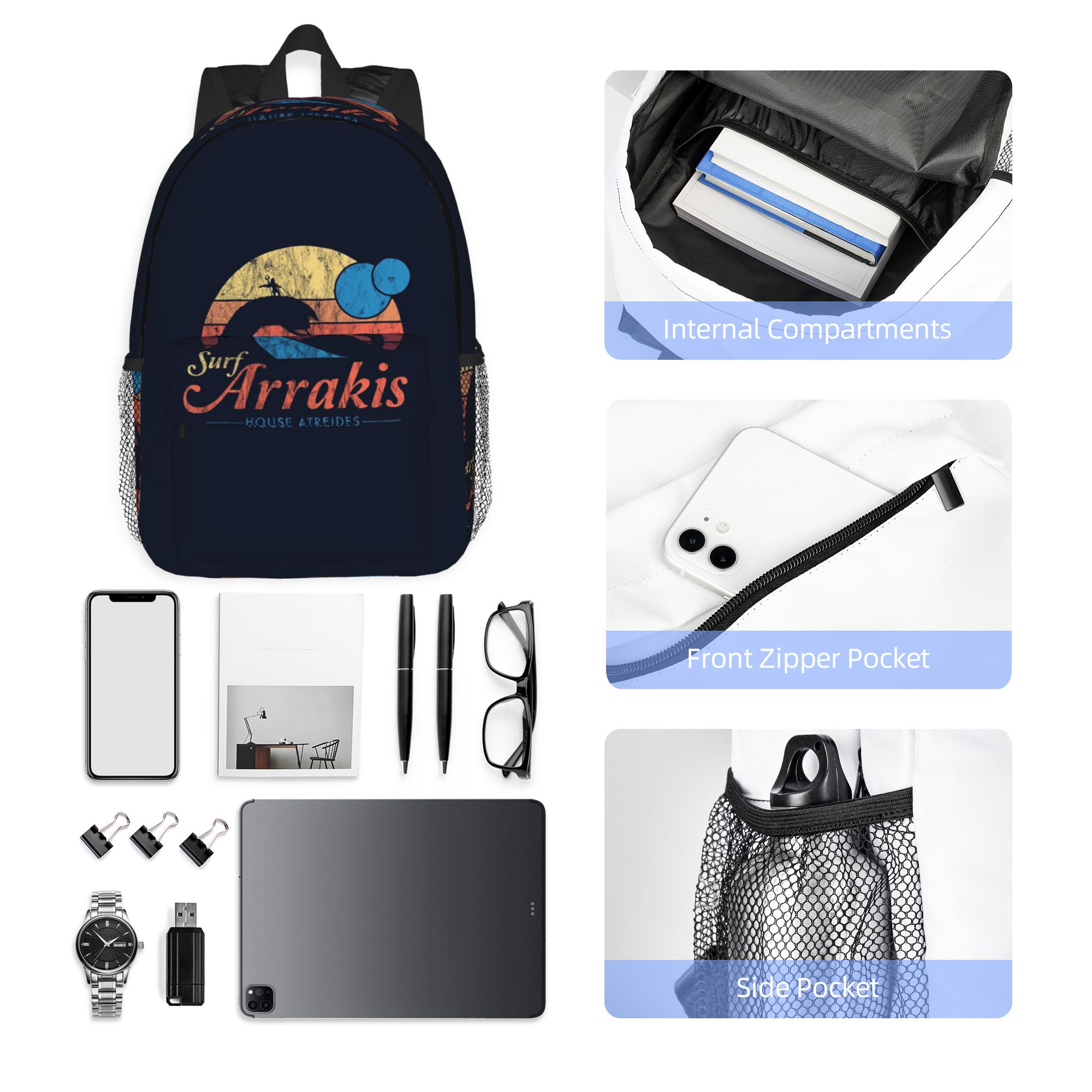Zaino Arrakis Distressed Surf  - Women Bags Dune recensione e prezzo