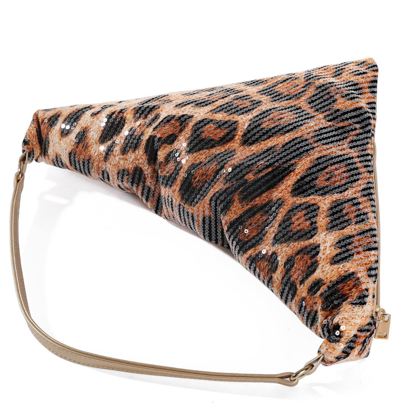 Borsa a mezzaluna con stampa l - Women Bags 2026 Trends recensione e prezzo
