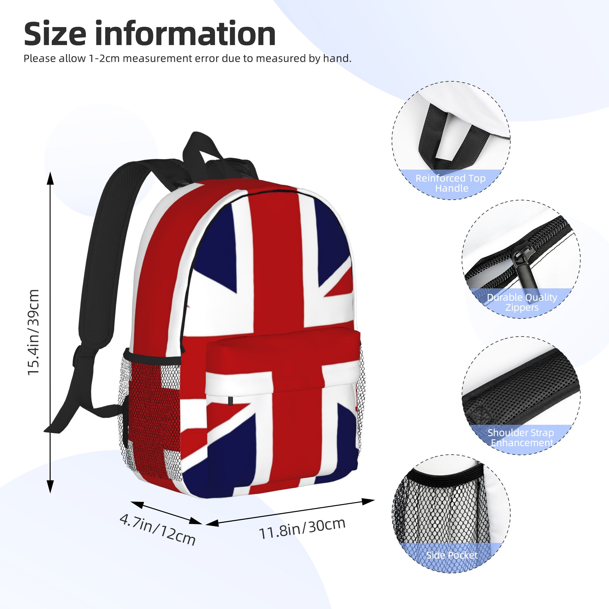 Zaino con bandiera Union Jack  - Women Bags In Uk recensione e prezzo