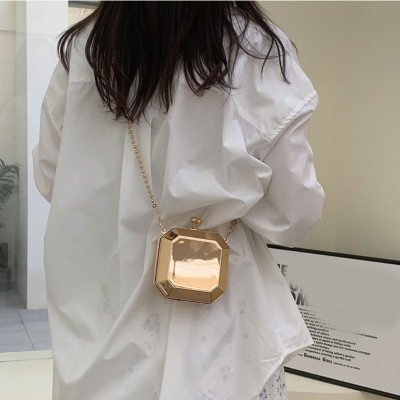 Mini Luxury Gold Party pochett - Women Bags Gold recensione e prezzo