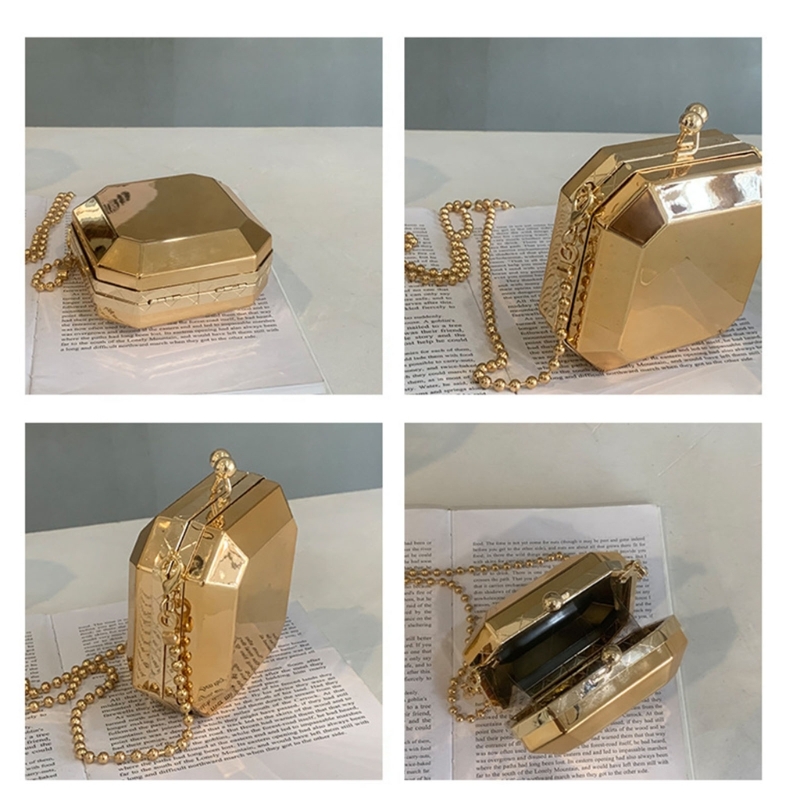 Mini Luxury Gold Party pochett - Women Bags Gold recensione e prezzo