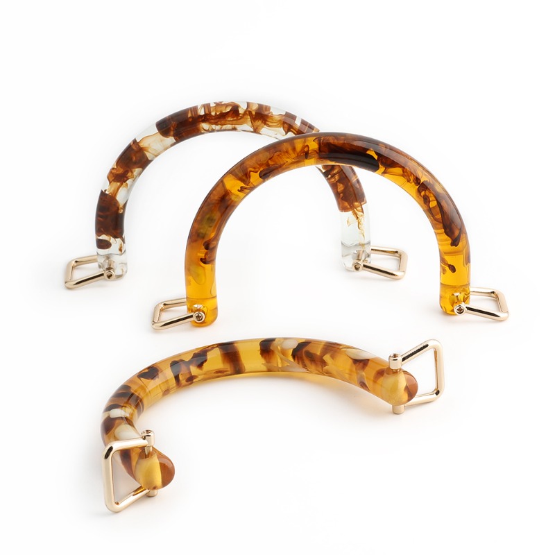 1/2/4 Pezzi Manico per Borsa i - Tortoiseshell Bag Acrylic recensione e prezzo
