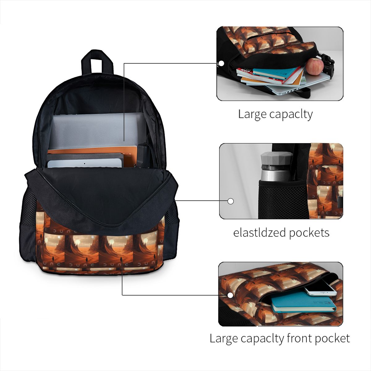 Dune 2020 Fan Art Backpack Bor - Women Bags Dune recensione e prezzo