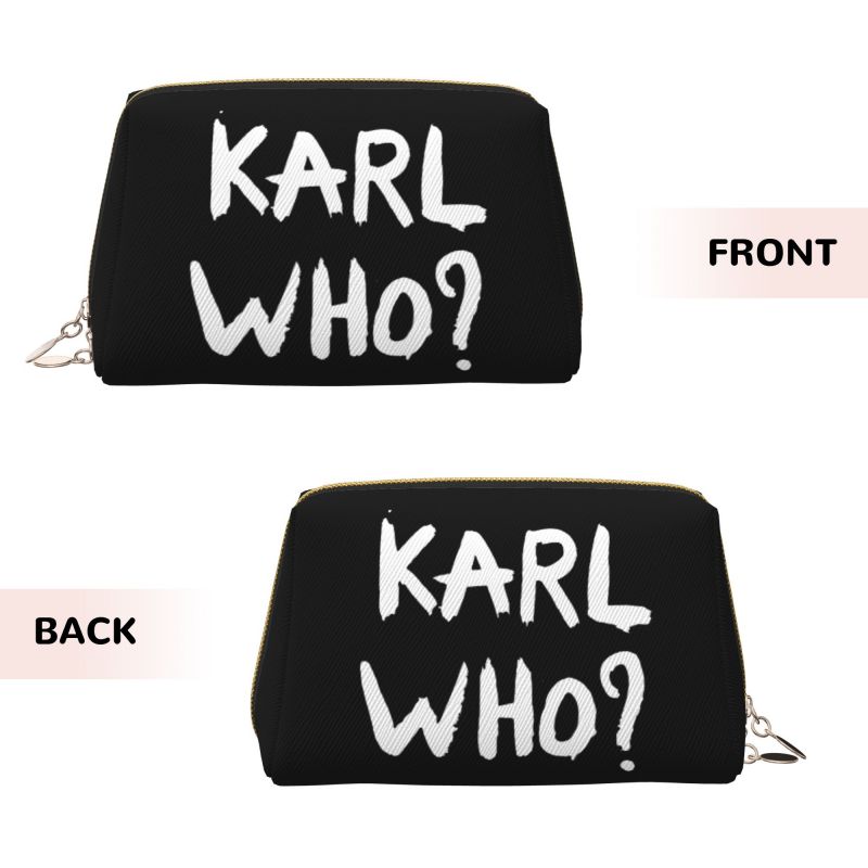 Borsa per il trucco in pelle c - Women'S Karl Bags recensione e prezzo