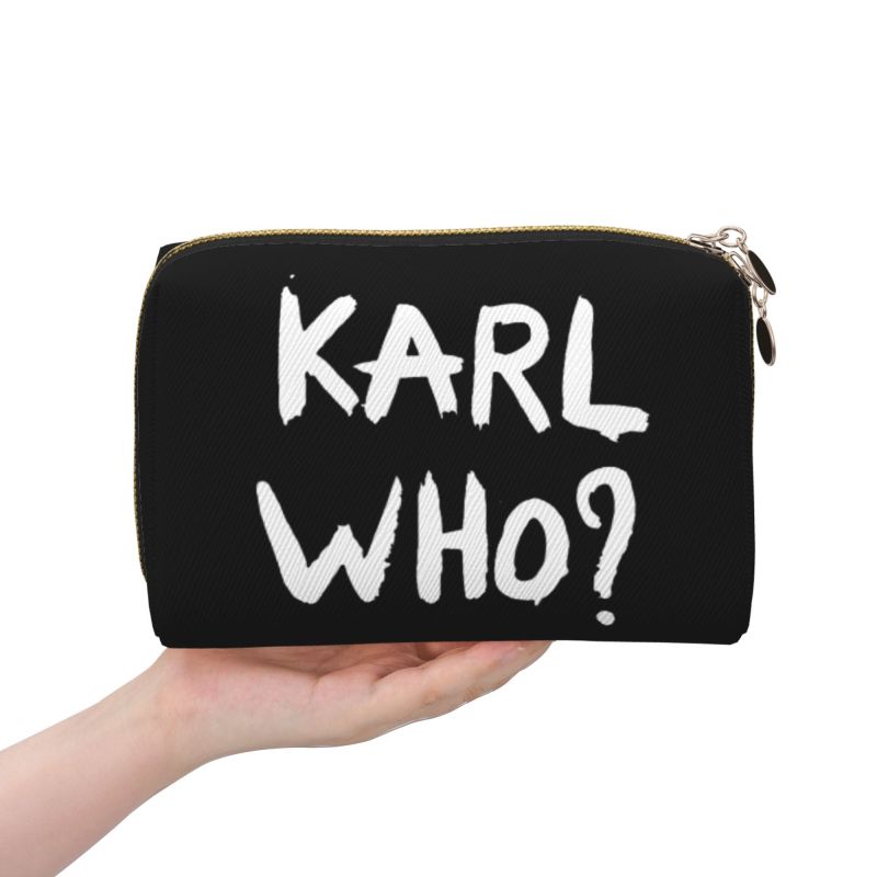 Borsa per il trucco in pelle c - Women'S Karl Bags recensione e prezzo