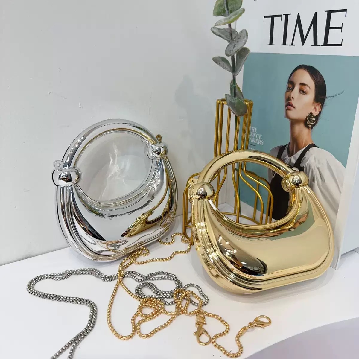 Mini borsa da sera dorata Bors - Women Bags Golden recensione e prezzo