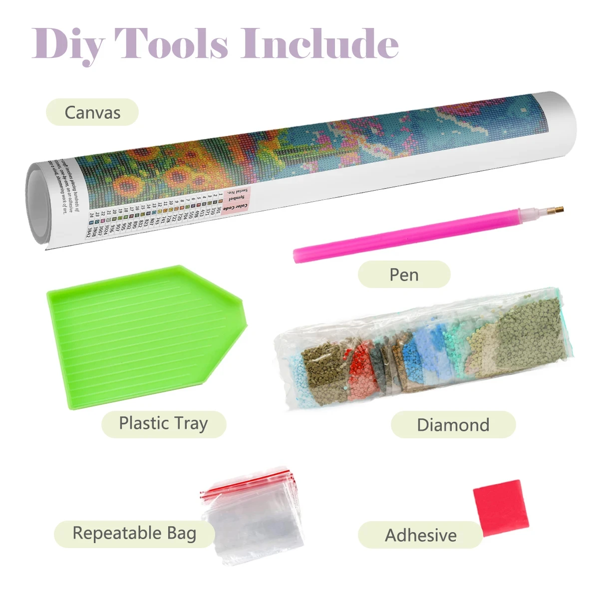 Kit Mosaico Diamantato 5D Fai  - Tortoiseshell Bag Acrylic recensione e prezzo