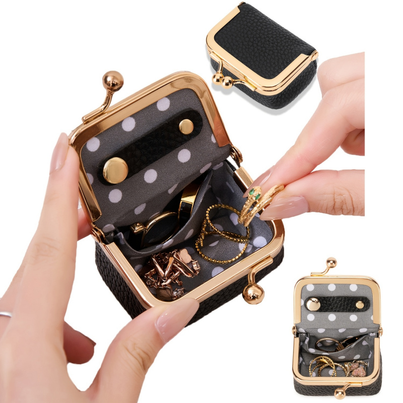 Mini portamonete in pelle – co - Women Bags Gold recensione e prezzo