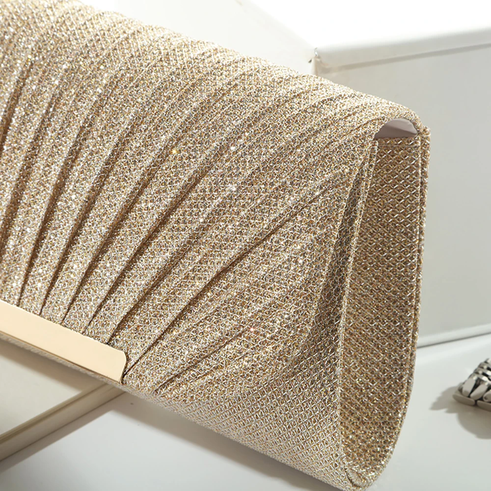 Pochette da sera da donna poch - Women Bags Gold recensione e prezzo