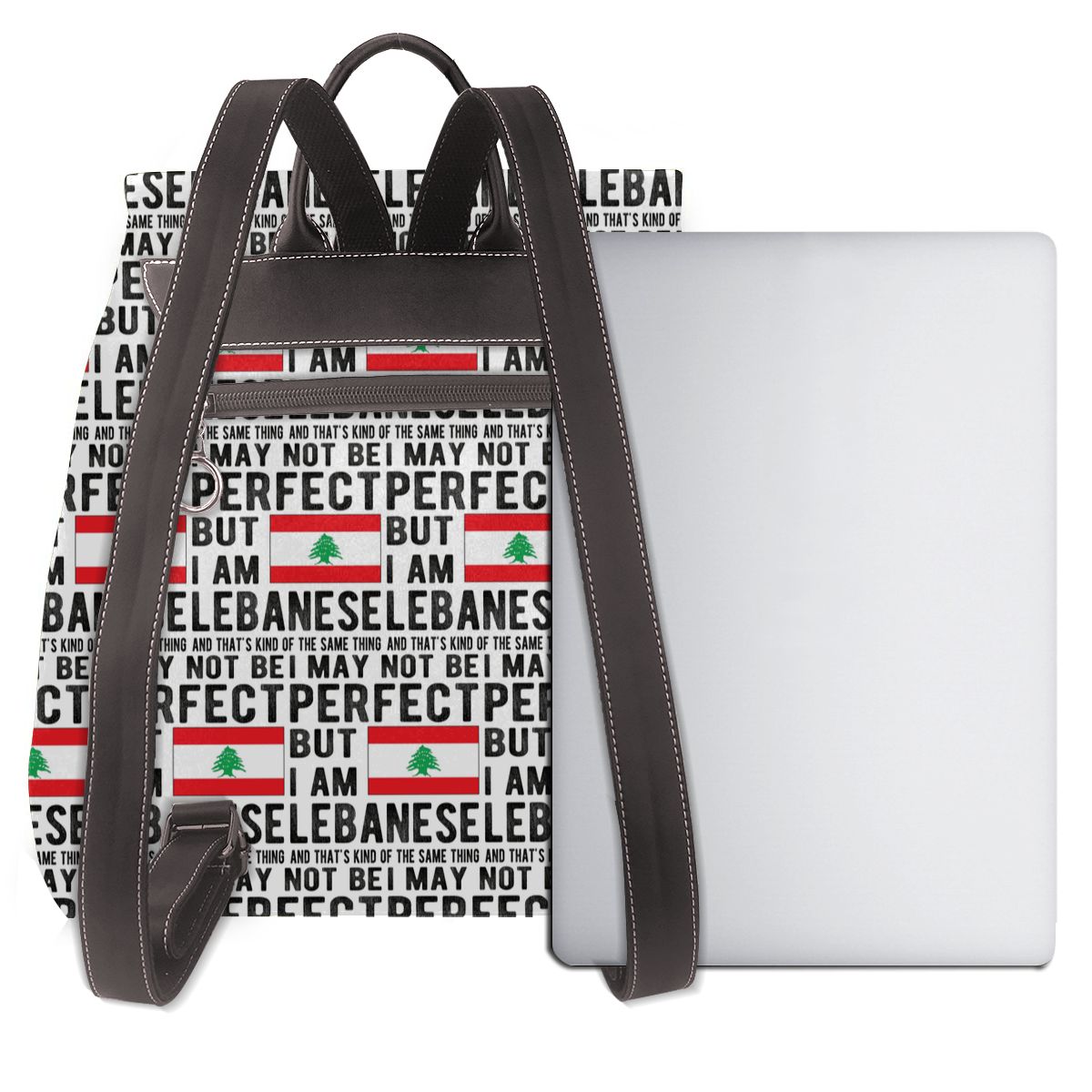 Zaino con bandiera libanese, p - Women Bags Lebanon recensione e prezzo