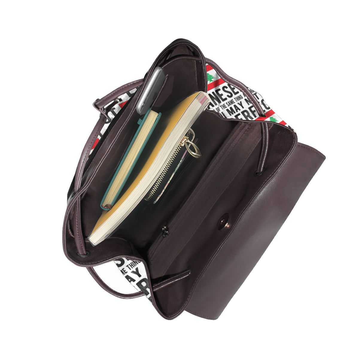 Zaino con bandiera libanese, p - Women Bags Lebanon recensione e prezzo