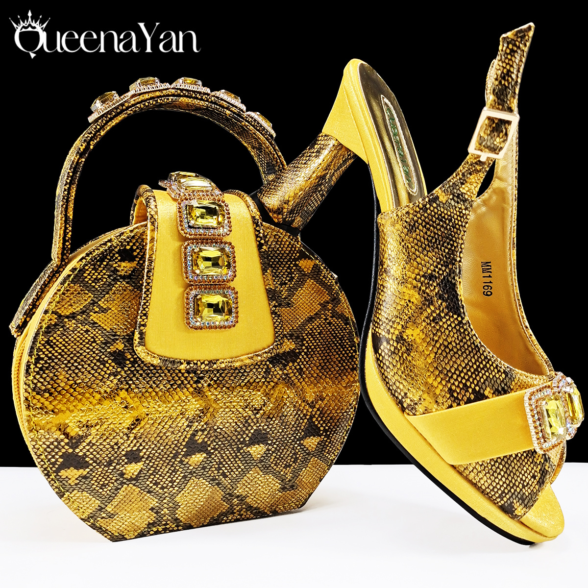 Queena Yan Nuove scarpe da fes - Women Bags Golden recensione e prezzo