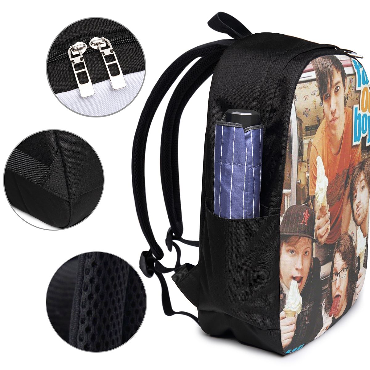 Zaino Fall Out Boy, borsa da v - Women'S Bags Travel recensione e prezzo
